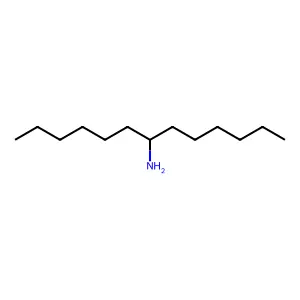Tridecan-7-amine structure