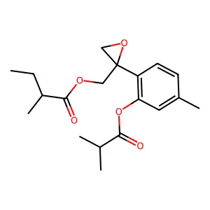Thymol derivative structure
