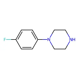 1-(4-Fluorophenyl)piperazine structure