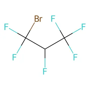 1-Bromo-1,1,2,3,3,3-hexafluoropropane structure