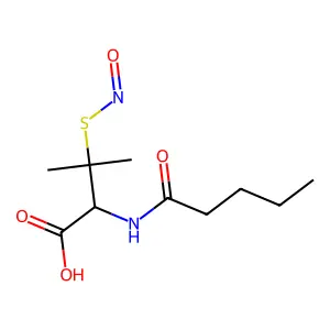 S-亚硝基-N-戊酰-D,L-青霉胺 structure