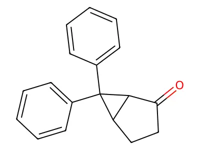6,6-Diphenylbicyclo[3.1.0]hexan-2-one structure