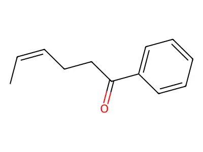 4-Hexenophenone structure