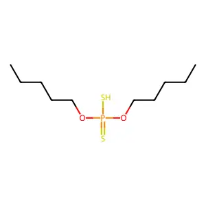 Diamyl dithiophosphate structure
