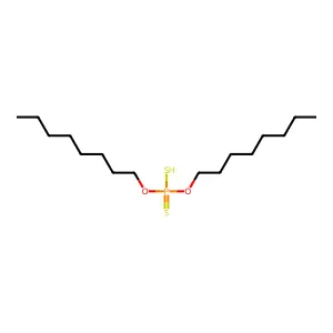 O,O-二辛基二硫代磷酸酯 structure