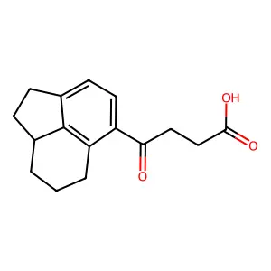 4-(1,2,6,7,8,8a-Hexahydroacenaphthylen-5-yl)-4-oxobutanoic acid structure