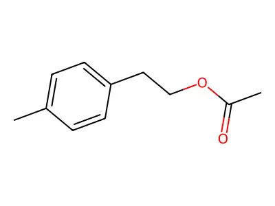Benzeneethanol, 4-methyl-, 1-acetate structure