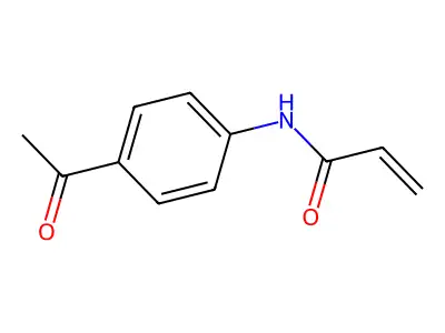 4'-Acetylacrylanilide structure