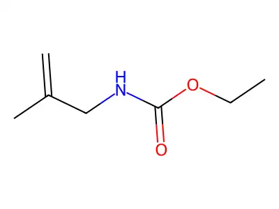 Carbamic acid, (2-methyl-2-propenyl)-, ethyl ester structure