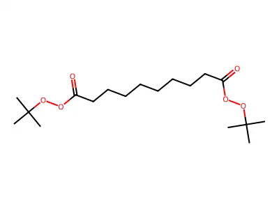 Di-tert-butyl bisperoxysebacate structure