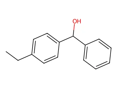 4-Ethylbenzhydrol structure
