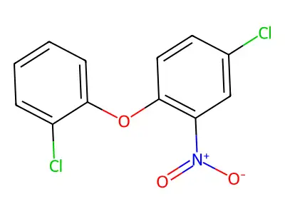 4-Chloro-1-(2-chlorophenoxy)-2-nitrobenzene structure