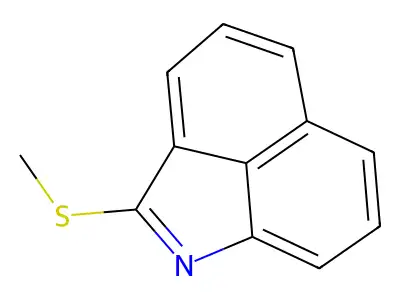2-(Methylthio)benzo[cd]indole structure