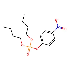 磷酸二丁基对硝基苯酯 structure