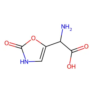 蛤蟆蕈氨酸 structure