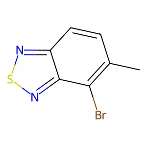 4-Bromo-5-methyl-2,1,3-benzothiadiazole structure