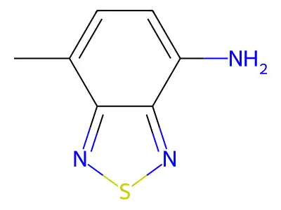 7-Methyl-2,1,3-benzothiadiazol-4-amine structure