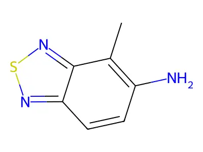 4-Methyl-2,1,3-benzothiadiazol-5-amine structure