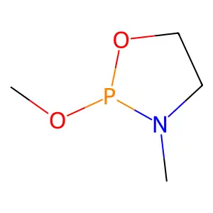 2-Methoxy-3-methyl-1,3,2-oxazaphospholidine structure