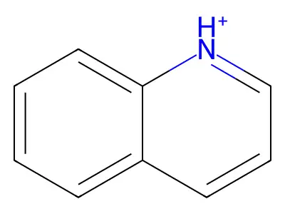 Quinolinium structure