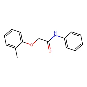 2-(2-methylphenoxy)-N-phenylacetamide structure