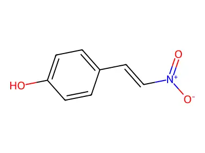 1-Hydroxy-4-(2-nitrovinyl)benzene structure