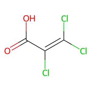 2,3,3-三氯丙烯酸 structure