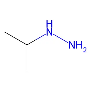 1-Isopropylhydrazine structure