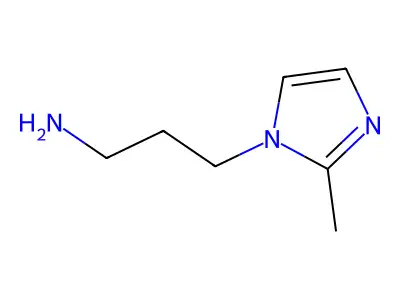 3-(2-methyl-1H-imidazol-1-yl)propan-1-amine structure