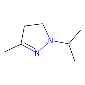 2-Pyrazoline, 1-isopropyl-3-methyl- structure