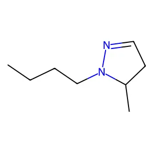 2-Pyrazoline, 1-butyl-5-methyl- structure