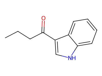 1-(1H-indol-3-yl)butan-1-one structure