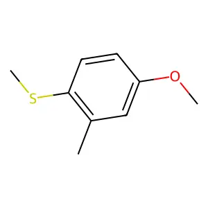 3-Methyl-4-(methylthio)anisole structure