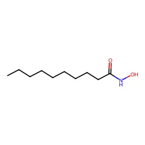 癸酰异羟肟酸 structure
