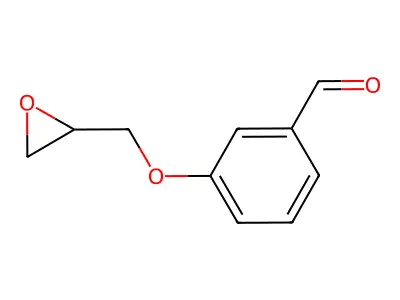 3-(Oxiran-2-ylmethoxy)benzaldehyde structure