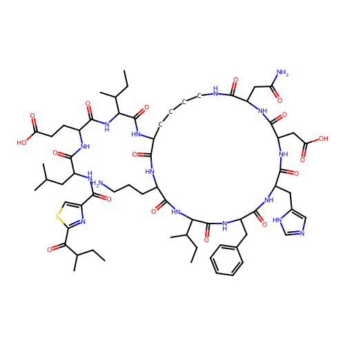 Bacitracin F structure