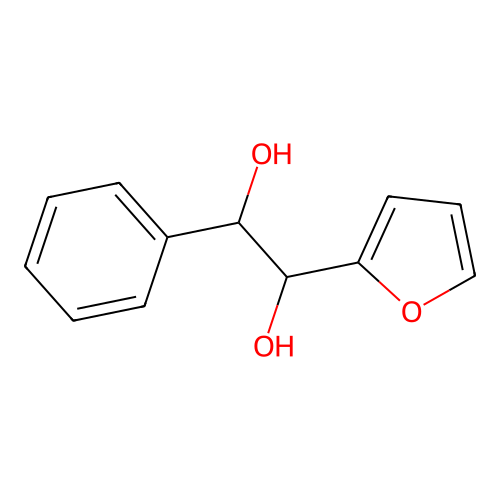 1-(2-Furyl)-2-phenyl-1,2-ethanediol structure