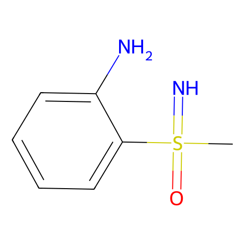 S-(2-aminophenyl)-S-methylsulfoximine structure