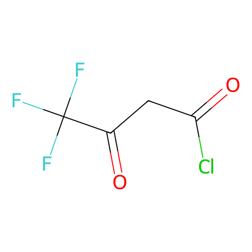 4,4,4-Trifluoroacetoacetic acid chloride structure