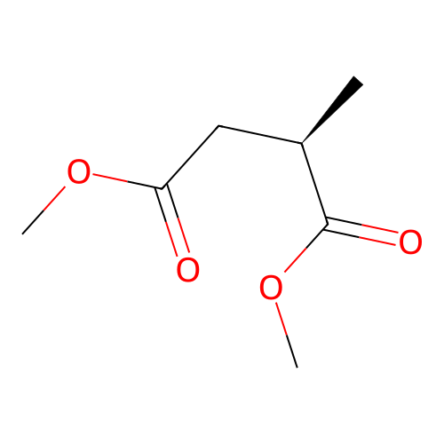 Dimethyl (R)-(+)-methylsuccinate structure