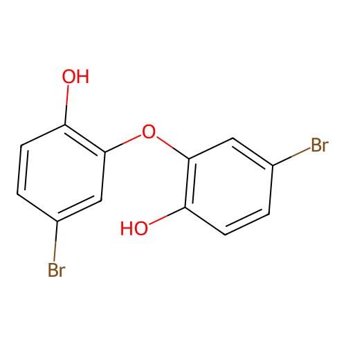 4-Bromo-2-(5-bromo-2-hydroxyphenoxy)phenol structure