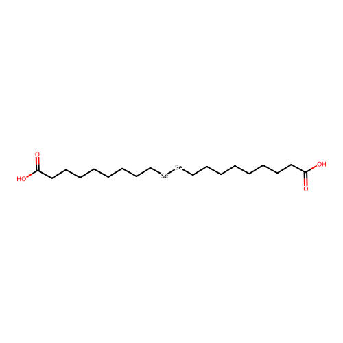 Nonanoic acid, 9,9'-diselenodi- structure