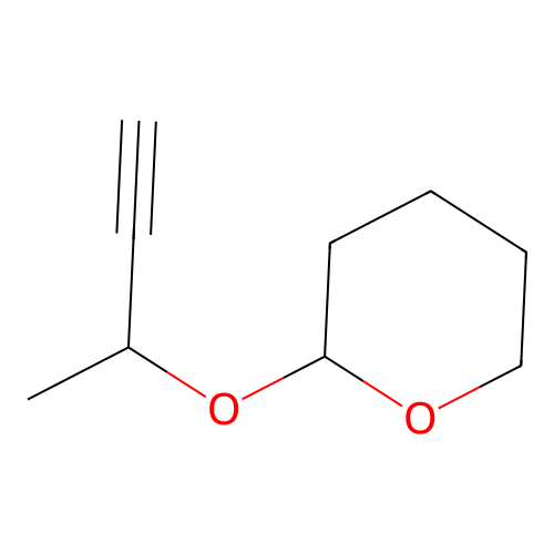 3-[2-Tetrahydropyranyloxy]-1-butyne structure