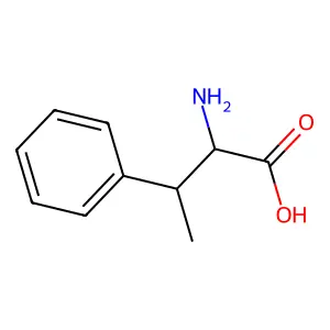 2-氨基-3-苯基丁酸 structure