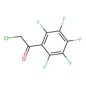 Ethanone, 2-chloro-1-(pentafluorophenyl)- structure