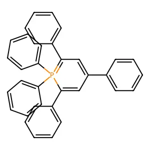 Phosphorin, 1,1-dihydro-1,1,2,4,6-pentaphenyl- structure
