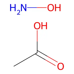 乙酸羟胺 structure