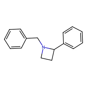 1-Benzyl-2-phenylazetidine structure