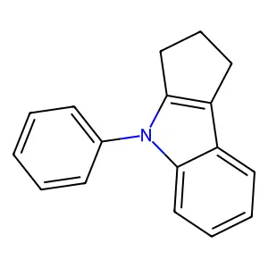 4-Phenyl-1,2,3,4-tetrahydrocyclopenta[b]indole structure
