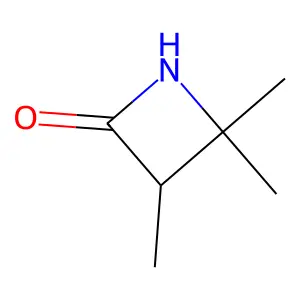 3,4,4-Trimethylazetidin-2-one structure